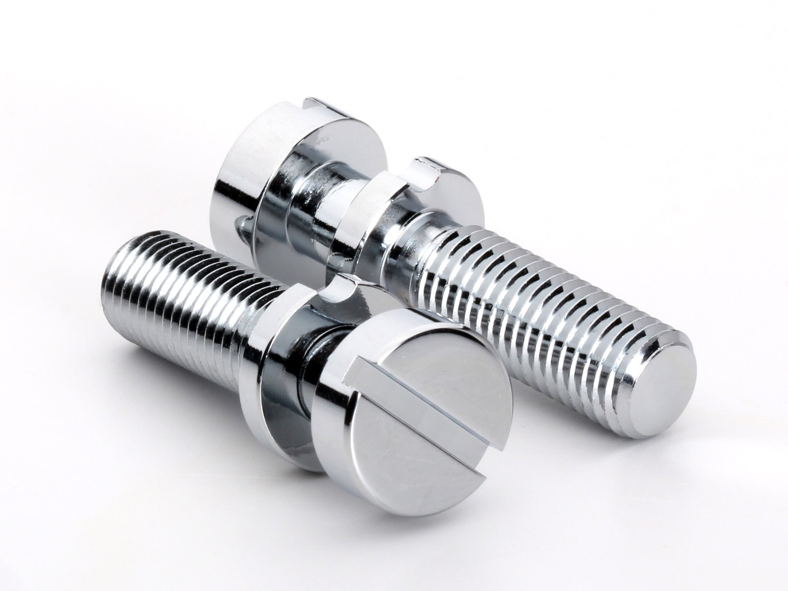 Music City Bridge Locking Tailpiece Studs, 5/16-24, Chrome
