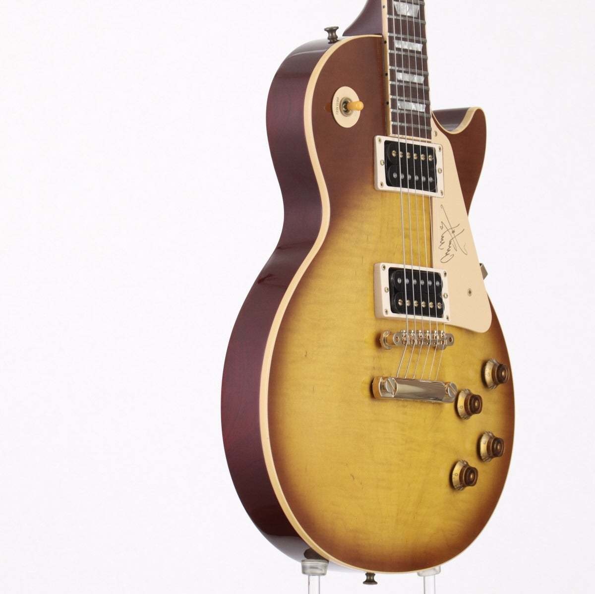 Gibson Jimmy Page Signature LES Paul Standard Light Honeyburst Used [AUTH]