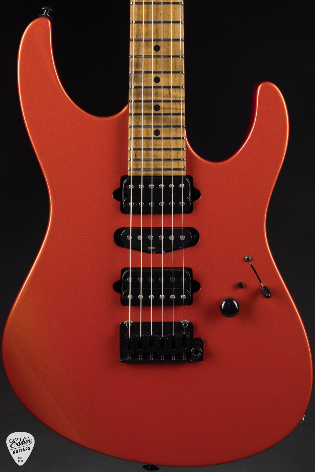 Suhr Eddie’s Guitars Exclusive Roasted Modern – Orange Crush Metallic