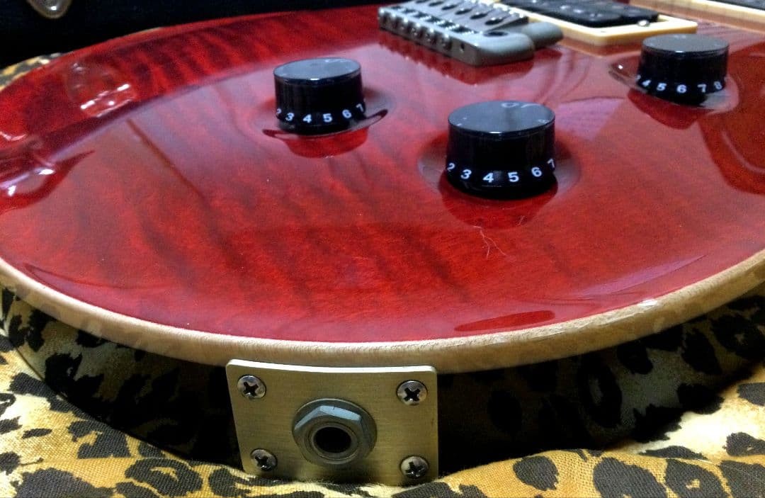 Electric Guitar Paul Reed Smith CE24 2006 Black Cherry Maple Top w/ Accessories