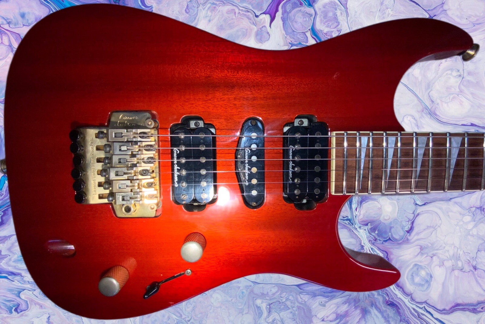⚠️ 1996 Grover Jackson Stealth Dinky STL.P.80 HSH SD PUs! Exceptionally Rare!⚠️