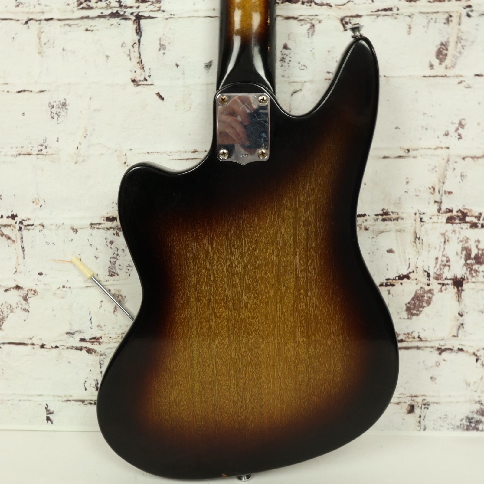 Vintage 1960s Zen-On (Zenon) Offset Sunburst Electric Guitar (MIJ)