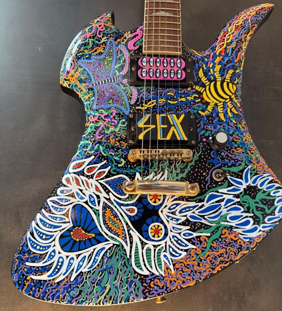 K.Garage Mockingbird Bass Hide X Japan Silent Jealousy Custom Repaint Used