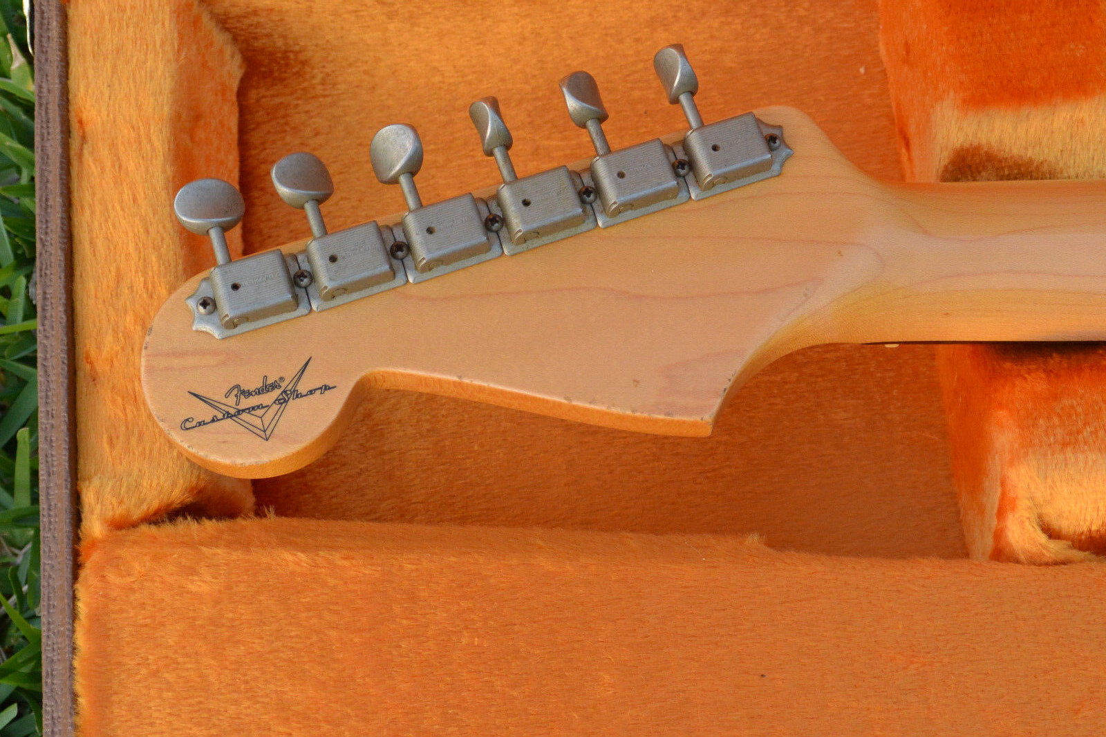 SHORELINE GOLD w MATCHING HEADSTOCK! 1960 Fender STRATOCASTER CUSTOM SHOP GUITAR