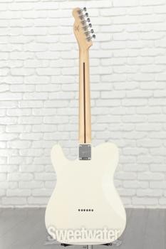 Squier Affinity Series Telecaster Electric Guitar – Olympic White with Laurel