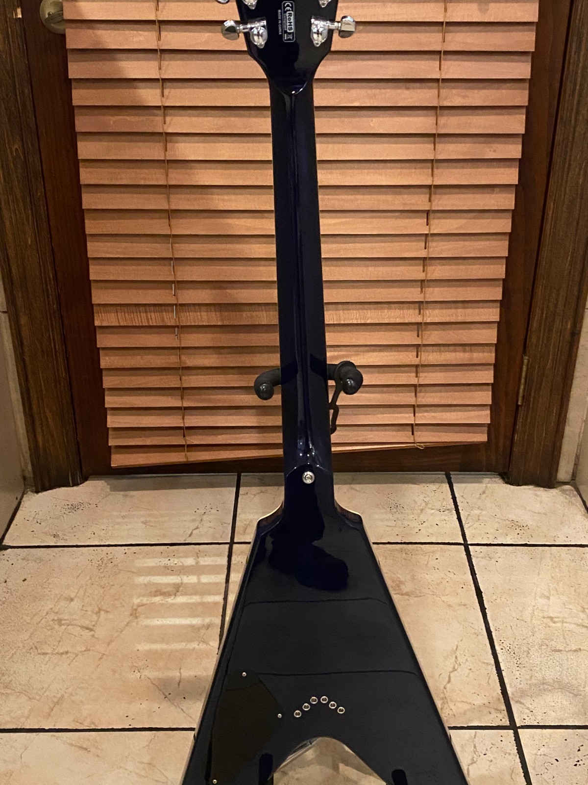 Dean V with EMG pickups includes gig bag