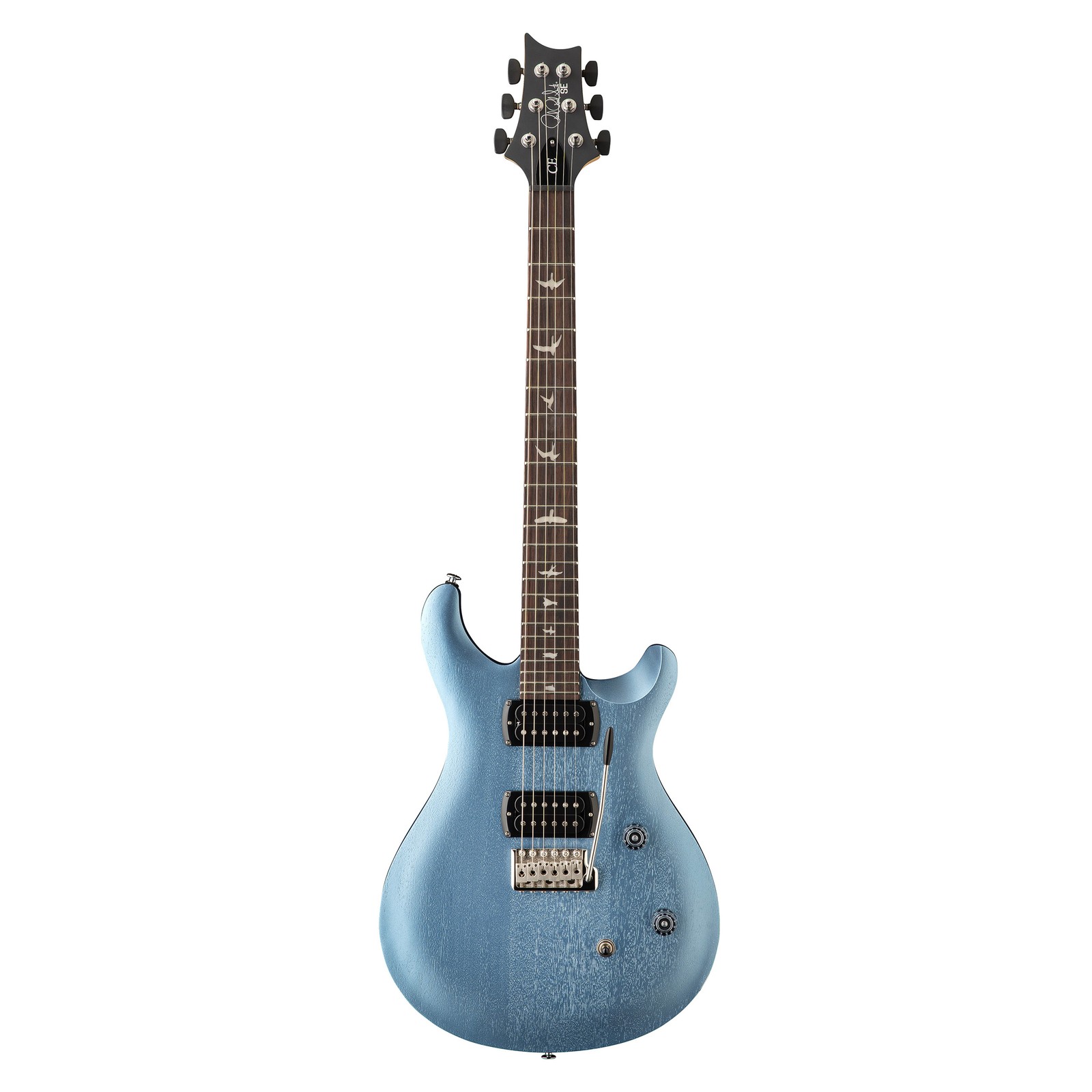 PRS SE CE24 Standard Satin Electric Guitar – Ice Blue Metallic – Open Box