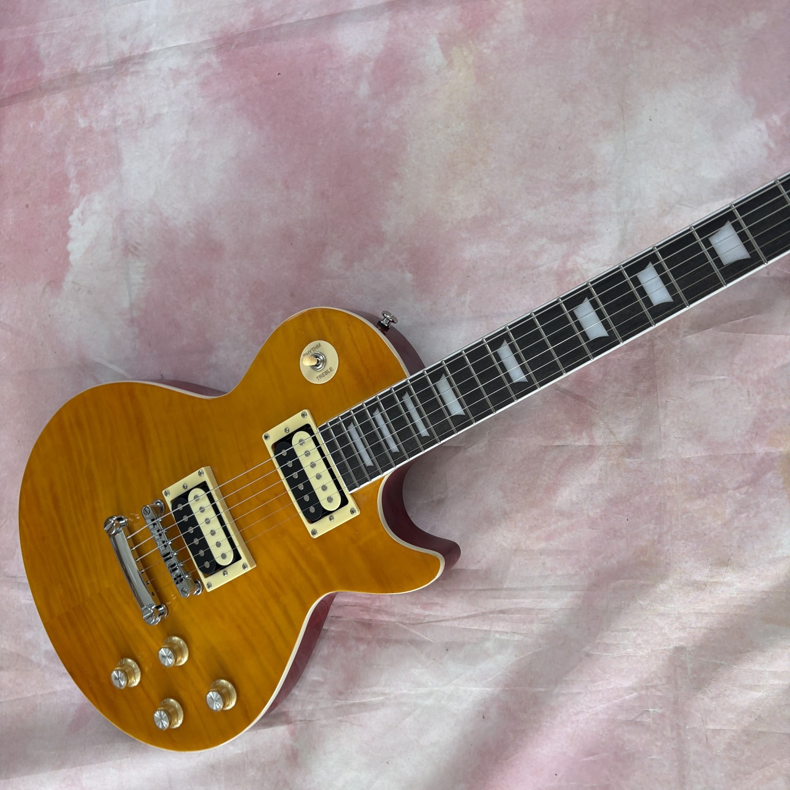 low price Slash LP Standard Rosewood Fingerboard Flame maple top electric guitar