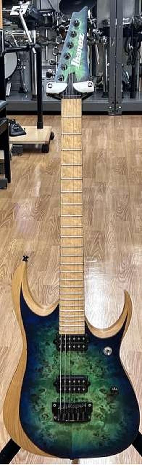 IBANEZ RGDIX6MPB Used 2016 Ash body Bubinga neck Maple fingerboard Green