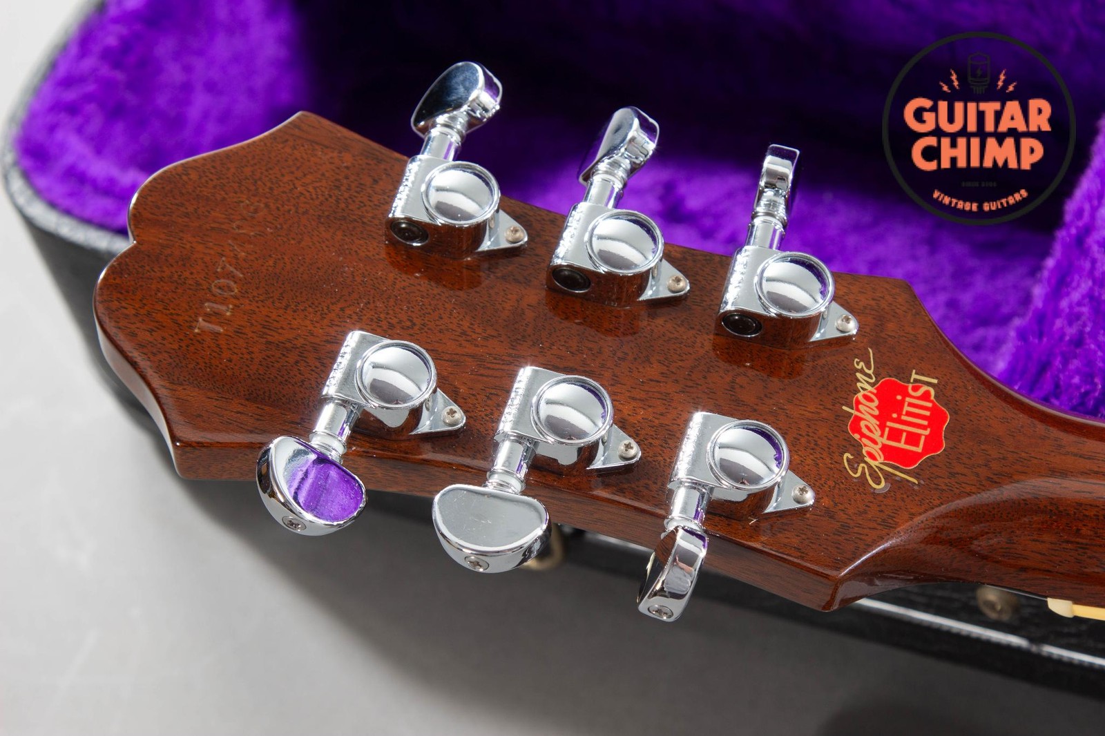 2010 Epiphone Elitist 1965 Casino Vintage Sunburst MIJ Japan w/ OHSC