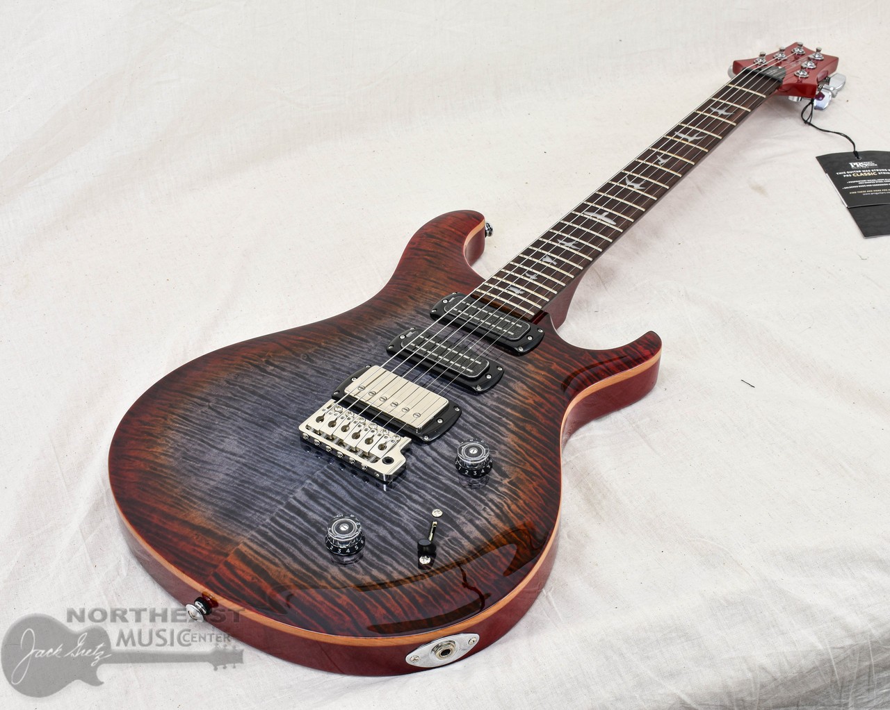 PRS SE Studio – Charcoal Cherry Burst (s/n: 9037)