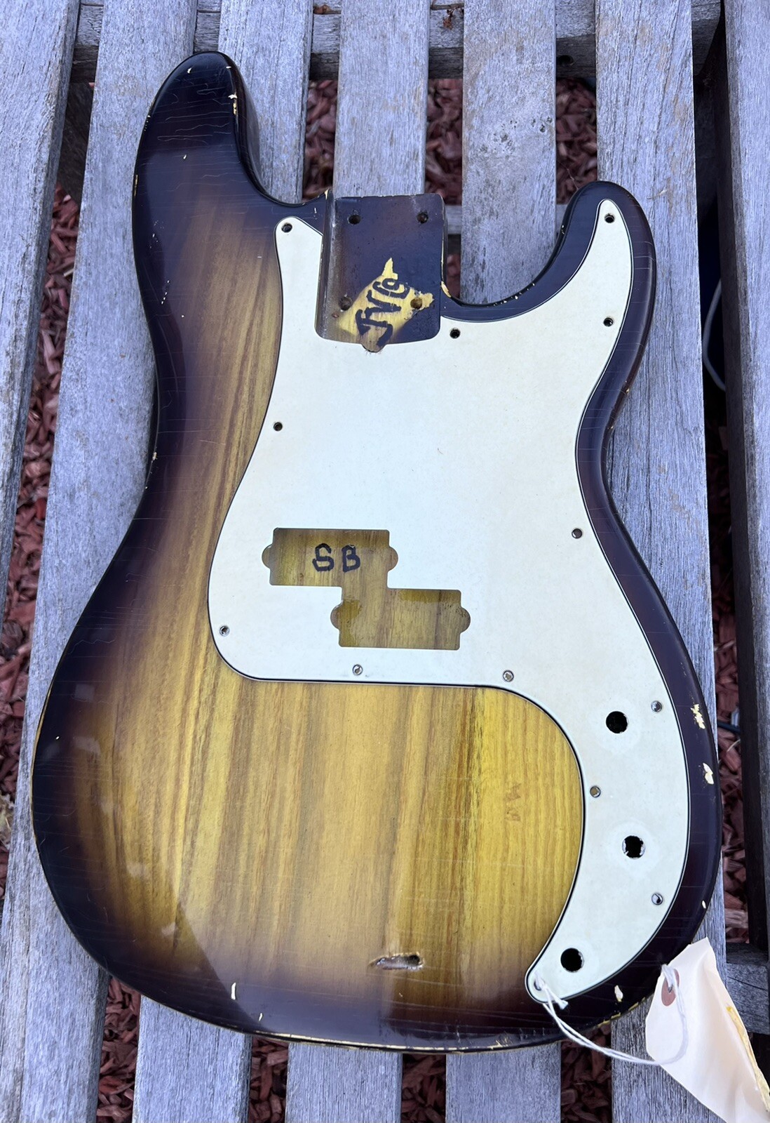 P bass Body NITRO RELIC 50s 2ToneAGED Premium Liteweight PLACE ORDER JVGuitars