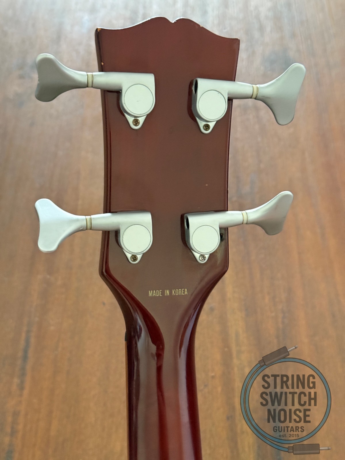 Tokai Les Paul Bass, Flamed Honey Burst, 1990s