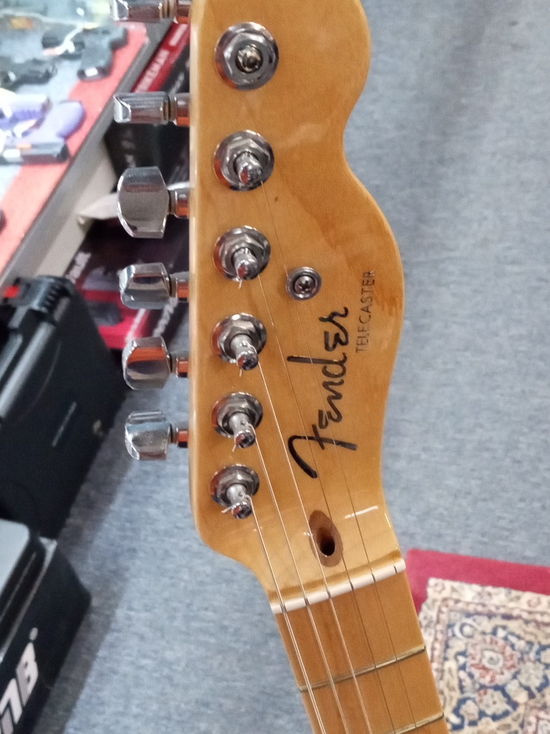 Fender 2013 American Deluxe Telecaster Thinline DELUXE HSC Cracked Body SEE PIC