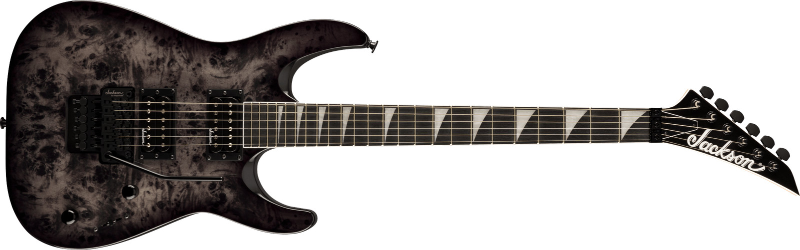 Jackson JS Series Dinky® JS32 DKAP, Amaranth Fingerboard, Transparent Black