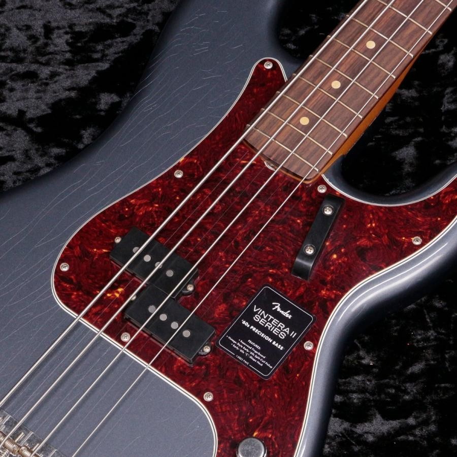 Fender / Vintera II Road Worn ’60s Precision Bass Charcoal Frost Metallic