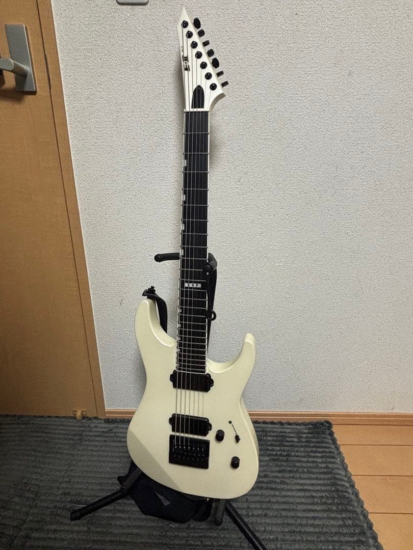 Esp E-Ii M-Ii 7B Et / Pearl White With Warranty
