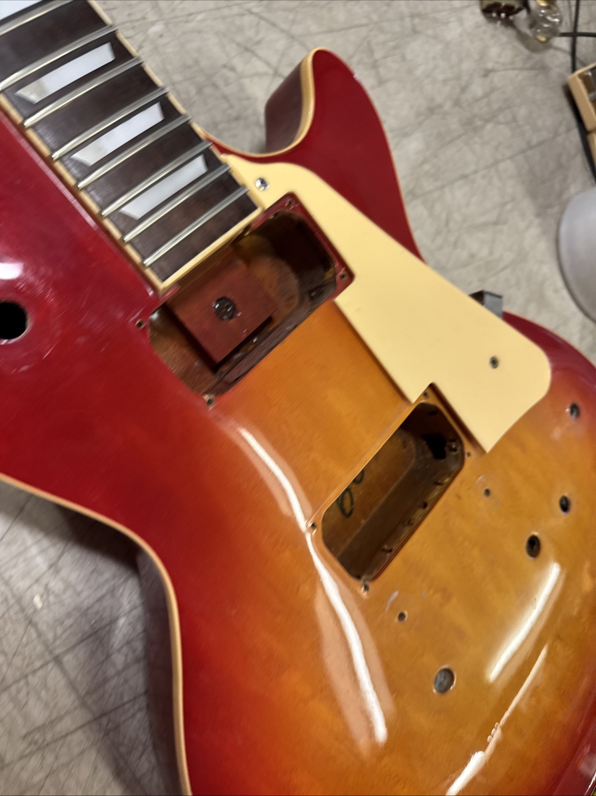 1970 Aria Pro II LS500-CH LP Style Electric Guitar MIJ Japan Husk Restore Build
