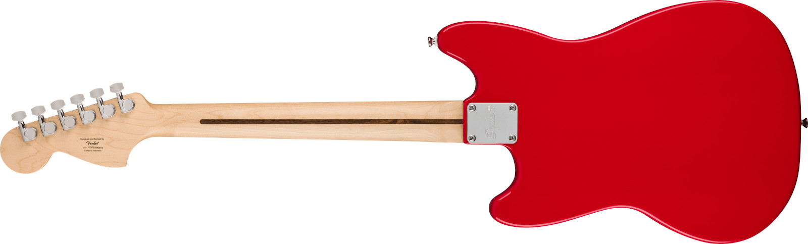 Fender Squier Sonic Mustang Electric Guitar, Torino Red Finish, Maple Fretboard