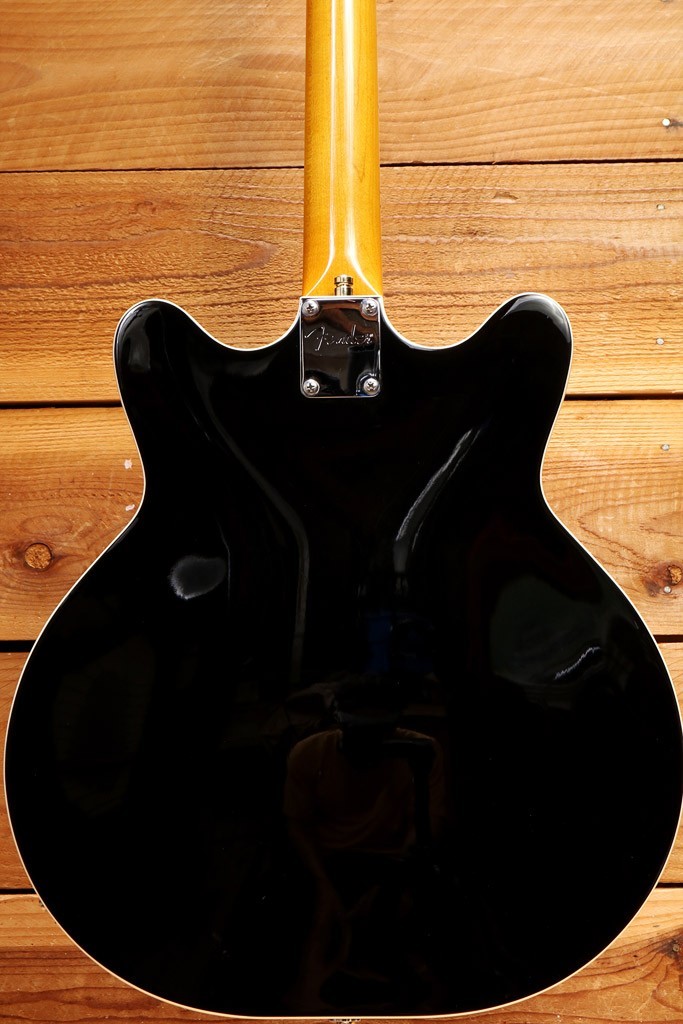 Fender Modern Player Coronado II Semi-Hollow Body Guitar 2014 – Black 07630