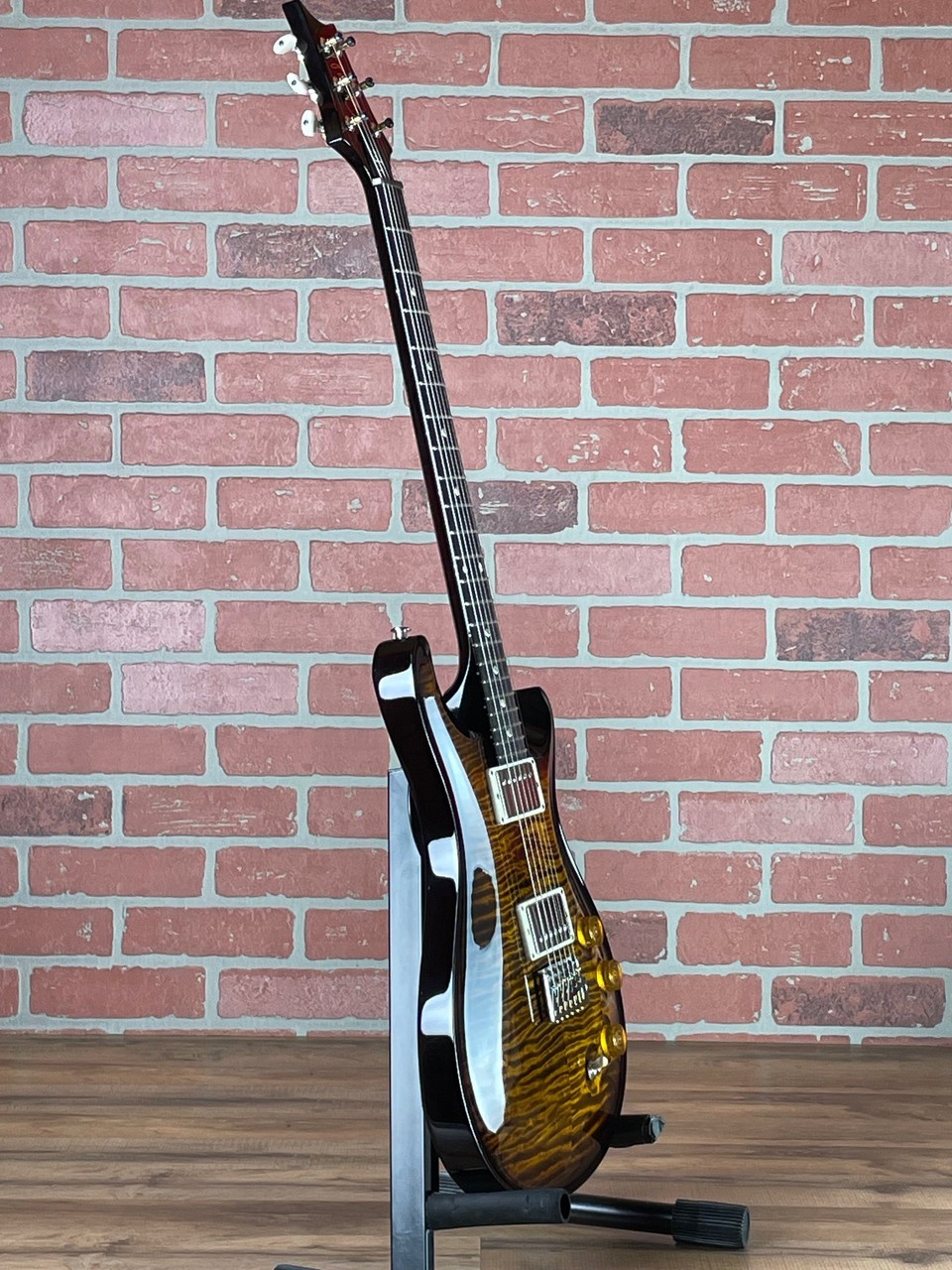 PRS 2024 David Grissom DGT Moons Electric Guitar – Black Gold Wraparound Burst