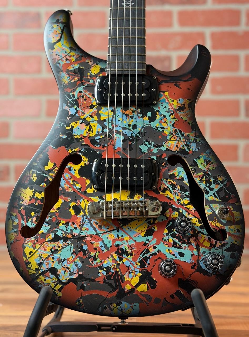 PRS SE Ed Sheeran Hollowbody I Piezo Baritone Electric Guitar – Cosmic Splash