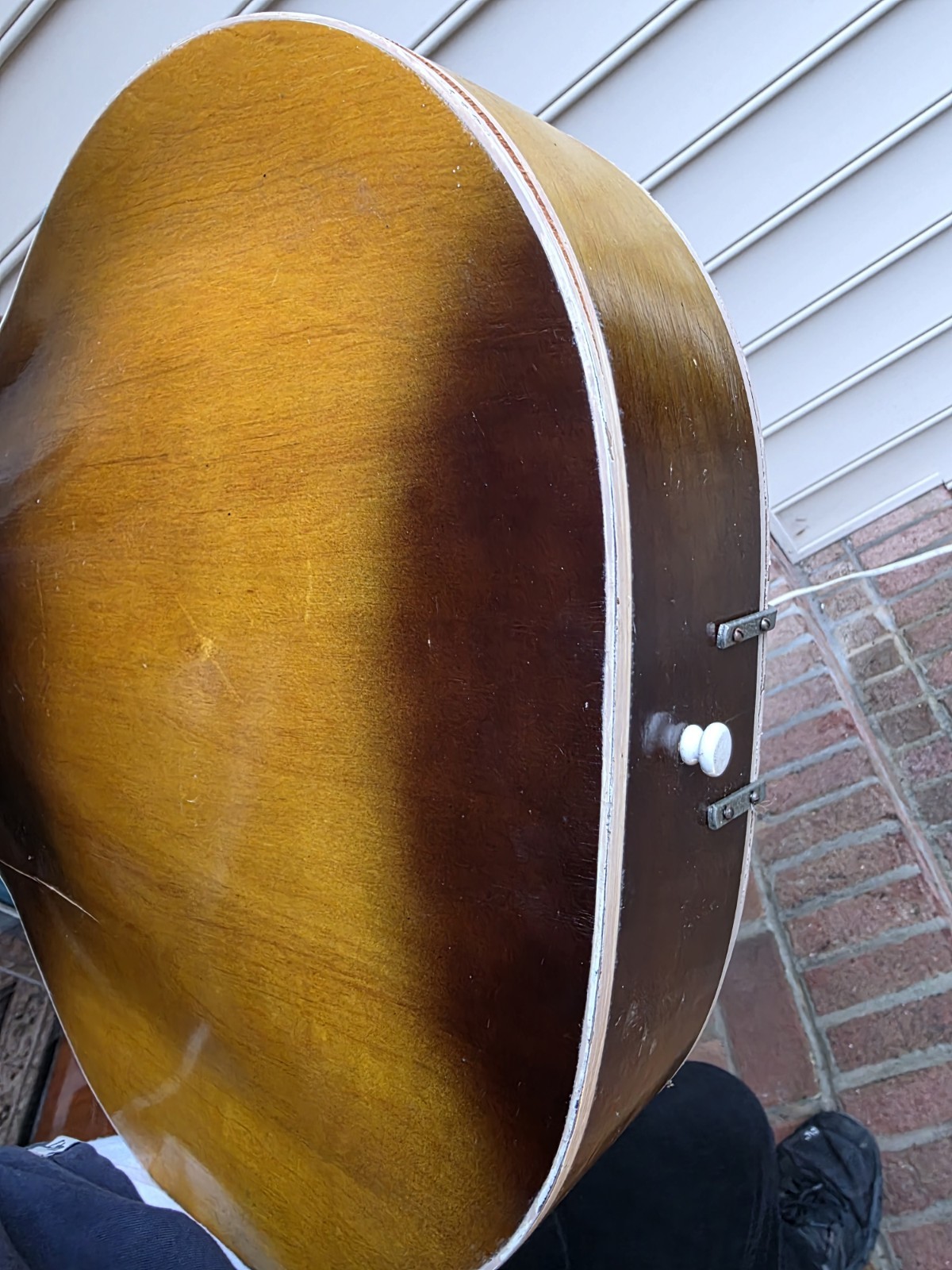 💥Video💥 1966 Harmony Hollywood H-41 H41 Sunburst Archtop Hollowbody Guitar