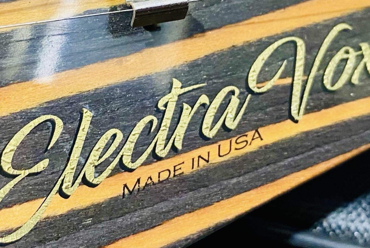 Electra Vox Master Semi-Hollow Exotic Wood Electric Guitar | RARE | Made In USA