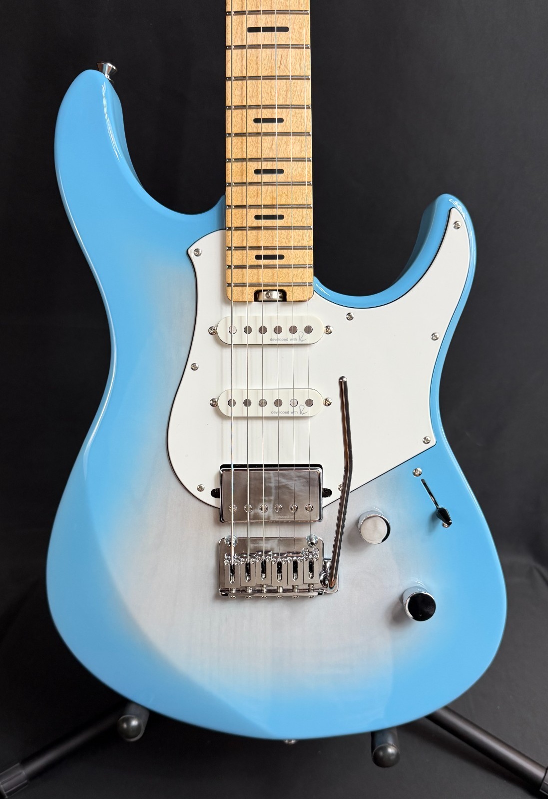 Yamaha PACP12M Pacifica Professional HSS Electric Guitar Beach Blue Burst Finish