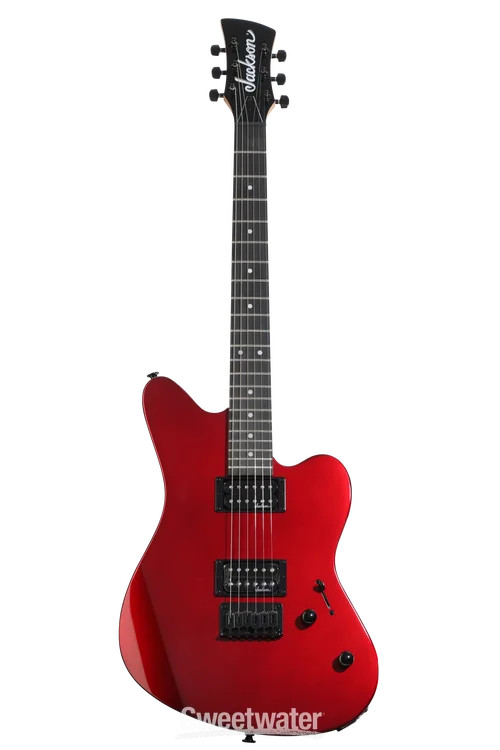 Jackson JS22 Surfcaster HT Electric Guitar – Metallic Red, Sweetwater Exclusive