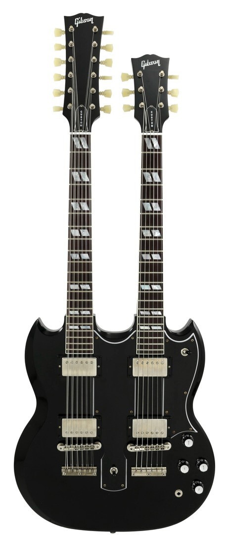 BEAUTIFUL Gibson Custom Shop 60’s EDS-1275 in EBONY Murphy Lab Ultra Light Aged!