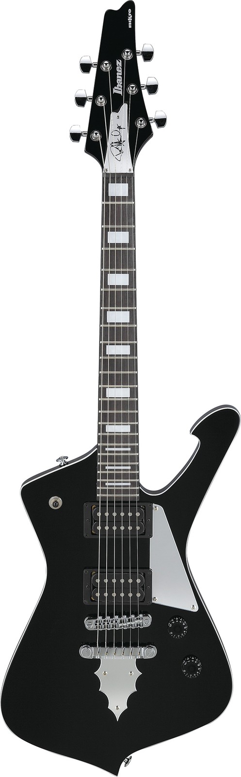 Ibanez PSM10 Paul Stanley miKro Short Scale Electric Guitar – Black