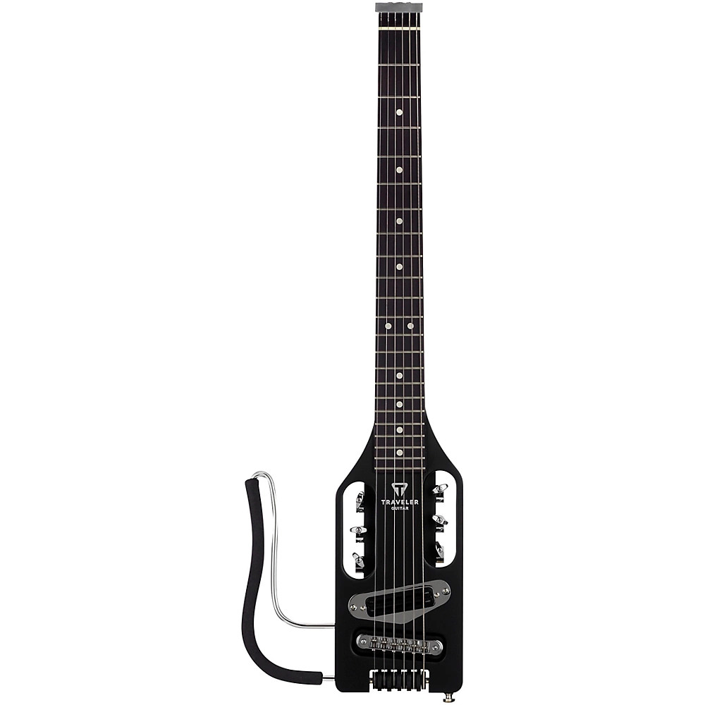 Traveler Guitar Ultra-Light Electric Lefty Electric Travel Guitar Matte Black