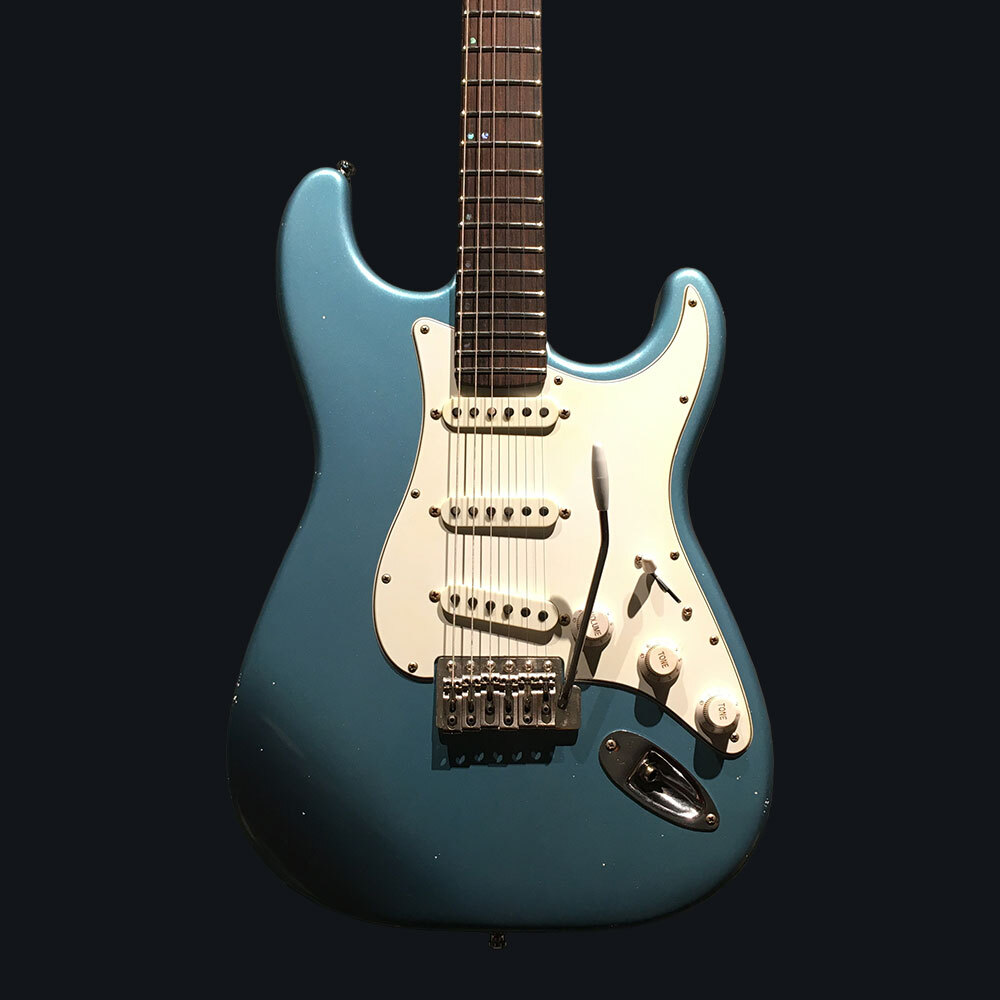 Franchin Mercury guitar 100% NITRO relic aged alder S-type *MADE TO ORDER