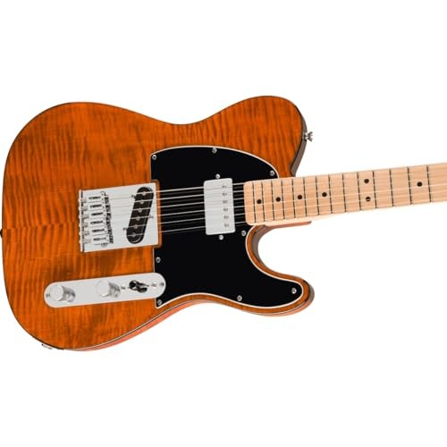 Squier Affinity Series Telecaster Electric Guitar – Mocha From Japan
