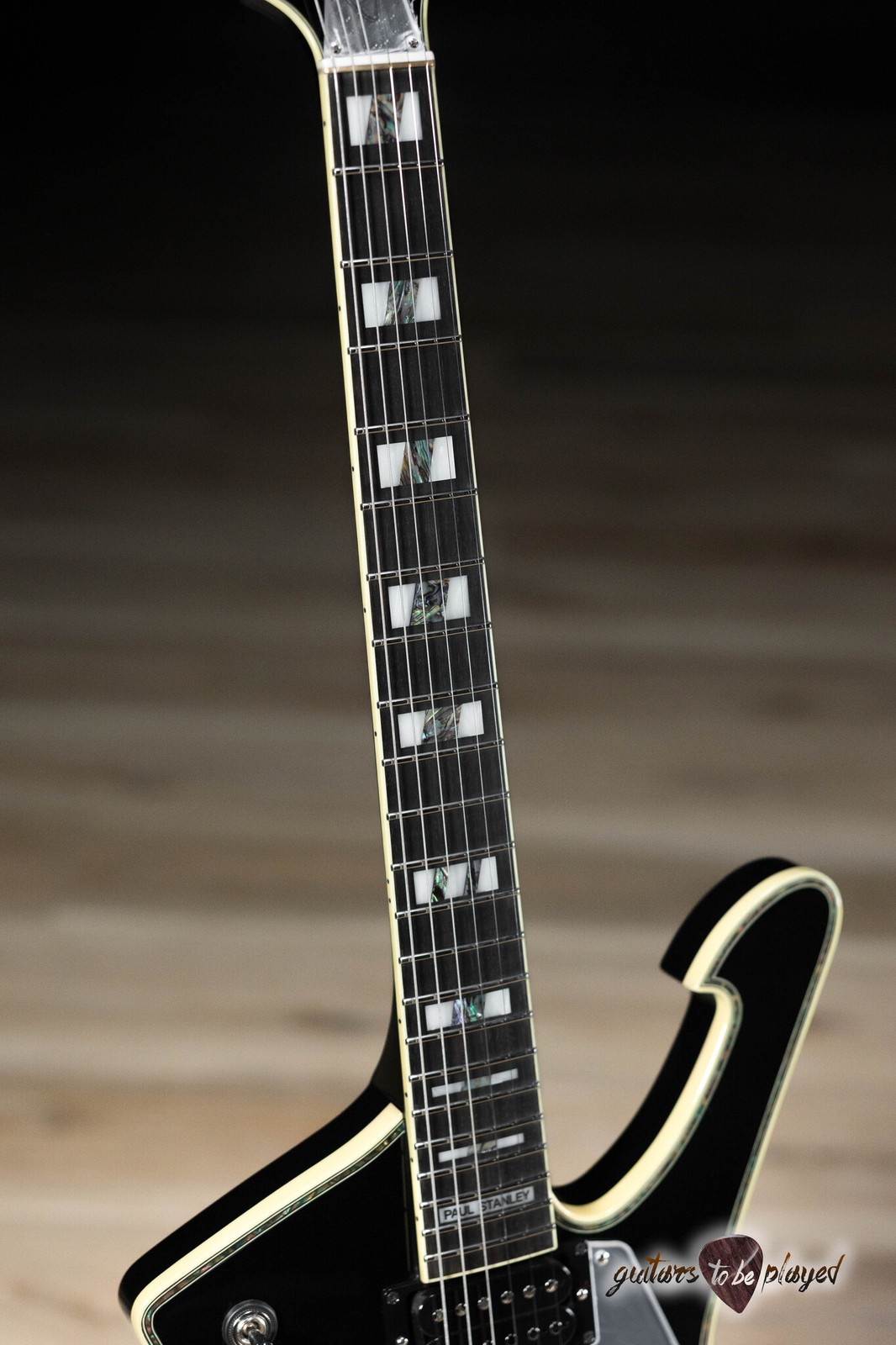 Ibanez PS10 Paul Stanley Signature Guitar w/ Case – Black