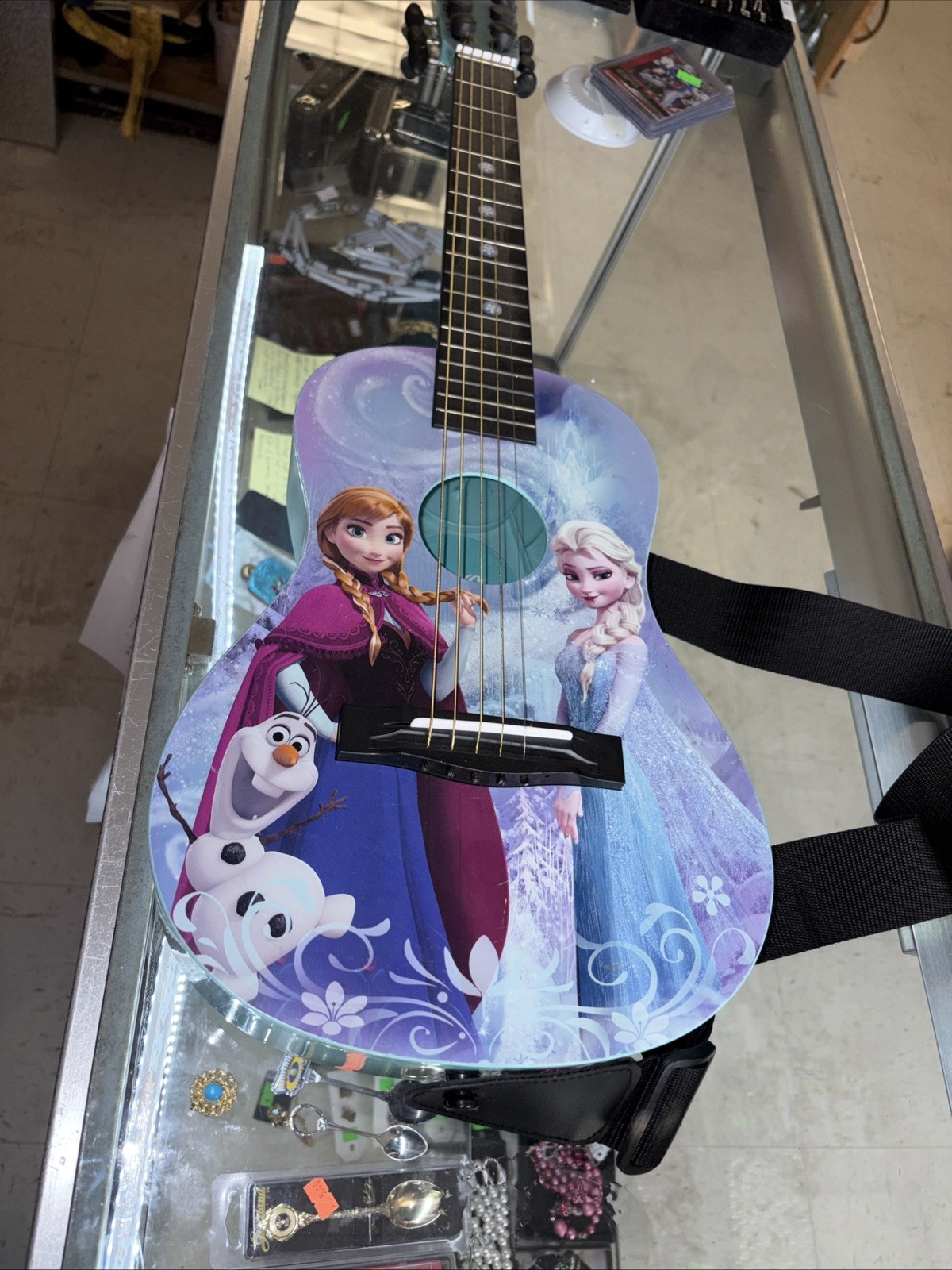 Frozen Guitar Blue 31” Long