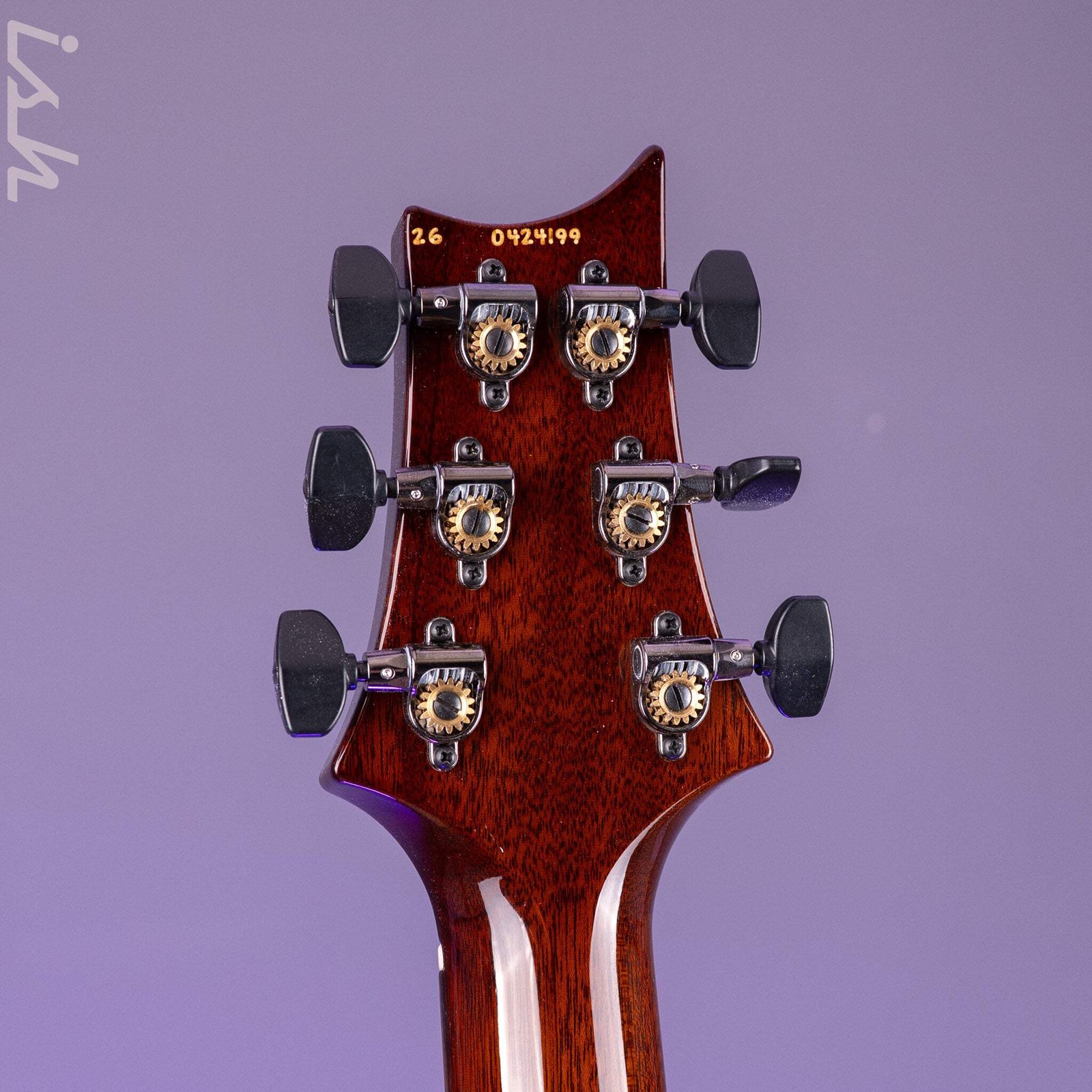 PRS Paul’s Limited Mango Top Custom Color Black Gold Smokeburst