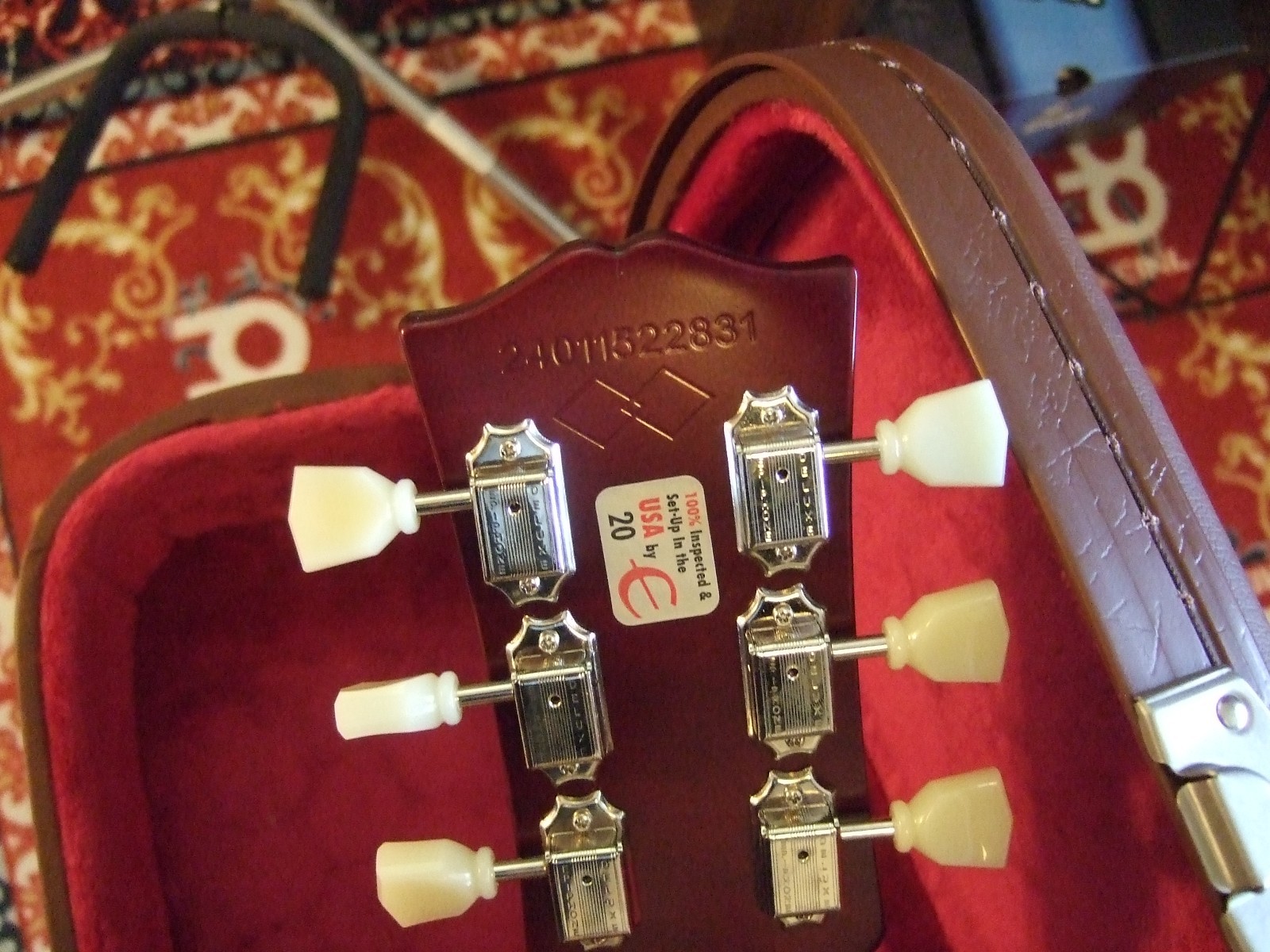 2024 epiphone inspired by gibson les paul standard ’59 reissue honey burst ohsc