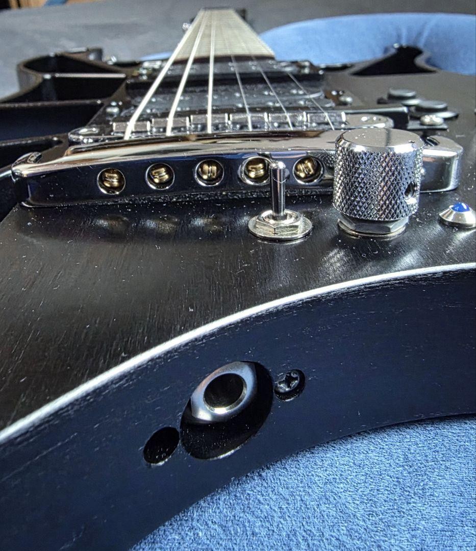 Electric Guitar EVO 0101Z-II Jet Black GK-5 Modified Black Made in Japan