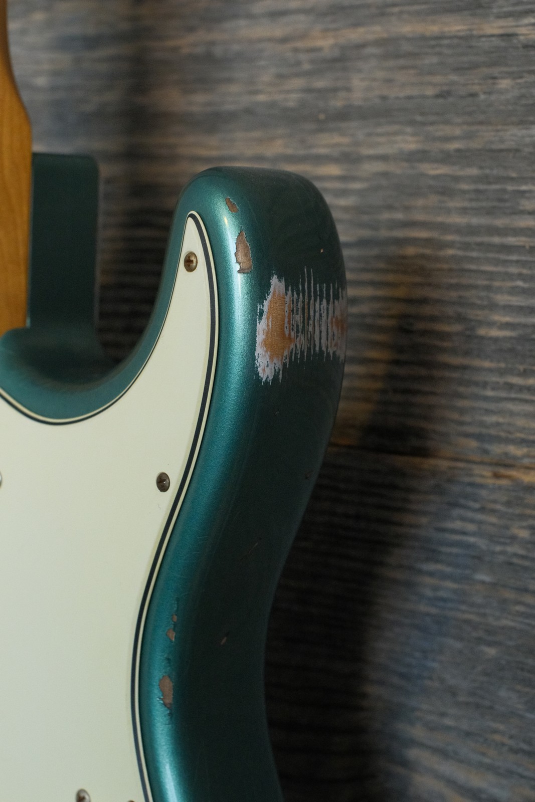 Used Fender Custom Shop 1963 Stratocaster Heavy Relic – Sherwood Metallic w/OHSC