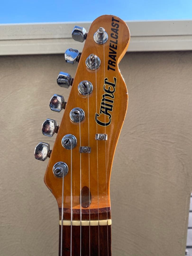 Camel Stratocaster Type Electric Guitar 1970s Japan Vintage Kyowa Shokai