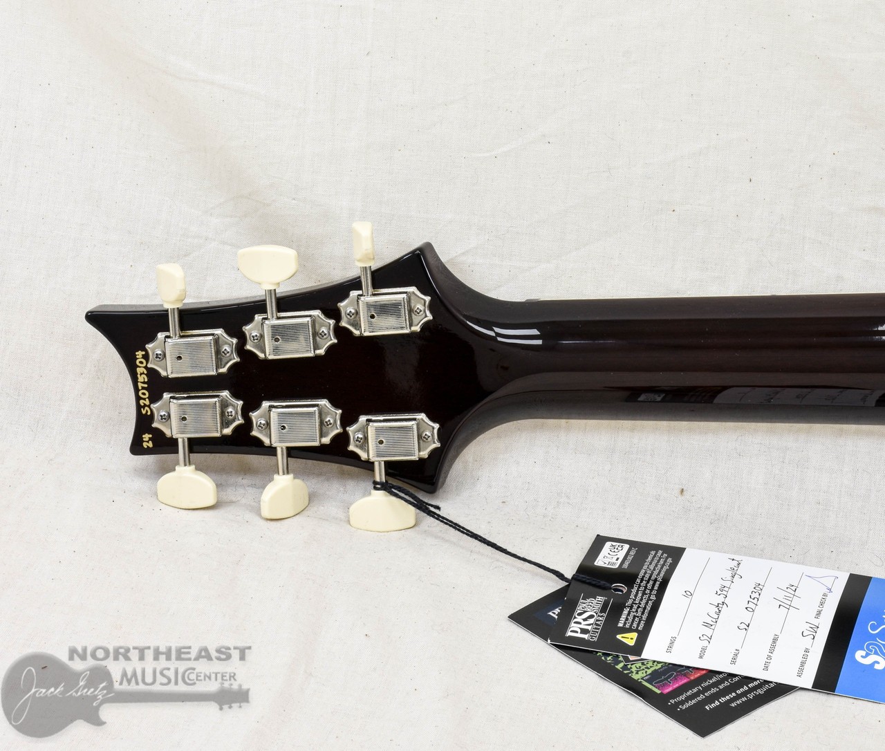 PRS S2 McCarty 594 Singlecut – Black Amber (s/n: 5304)