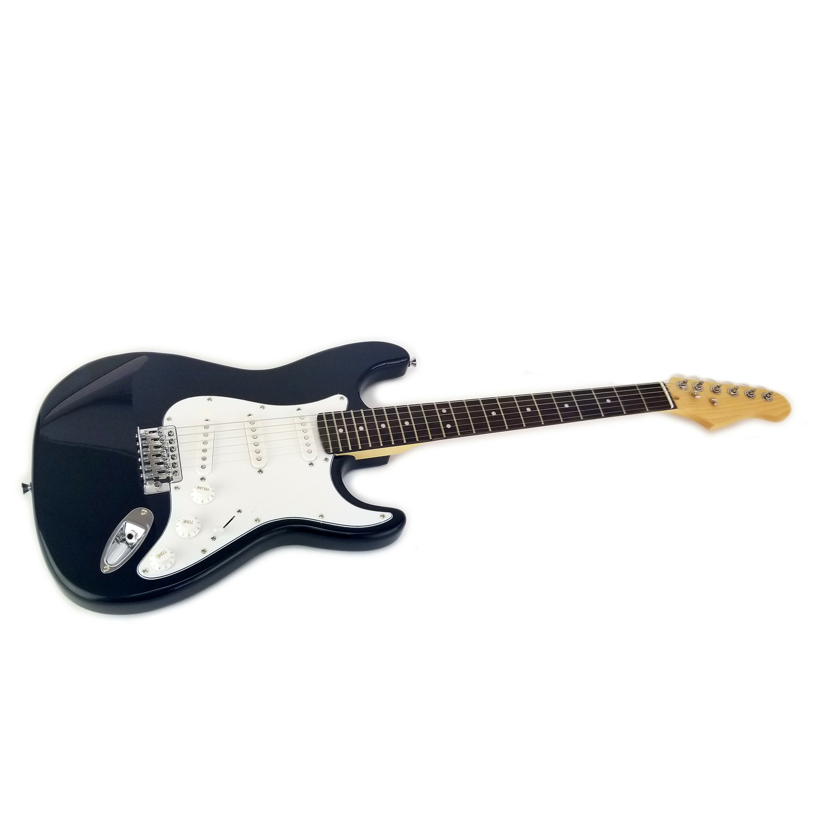 Zenison 6 String ELECTRIC GUITAR 6-String Right Handed Solid Body BLACK
