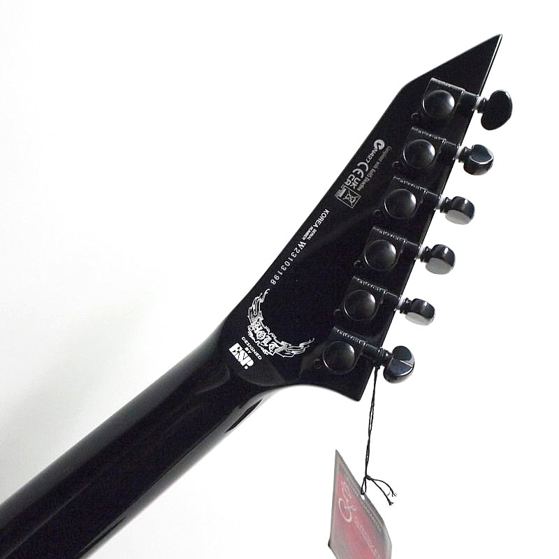 LTD GH-SV Black Gary Holt Exodus EMG Ebony ESP Floyd Rose Metal Goth Rare Guitar