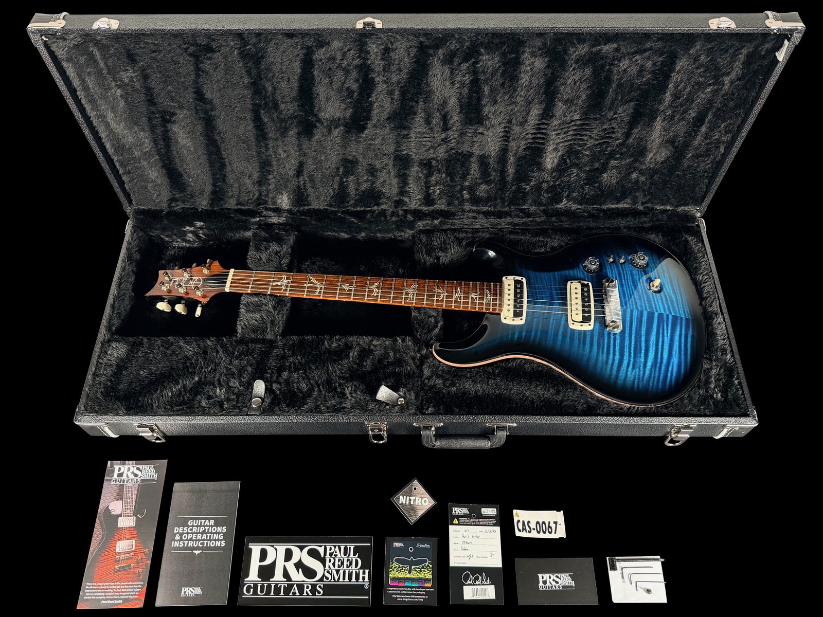 2020 PAUL REED SMITH PRS PAUL’S GUITAR w BRUSHSTROKE INLAYS ~ FADED BLUE JEAN