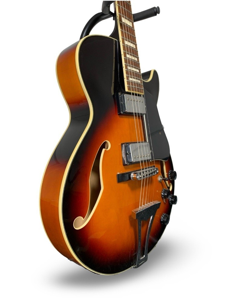 Ibanez Artcore AG75-BS Hollowbody Electric Guitar – Sunburst – With Hard Case
