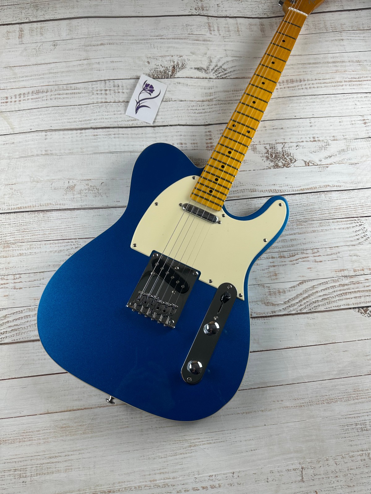 TL electric guitar/blue/imported alder guitar body/Canadian maple fingerboard