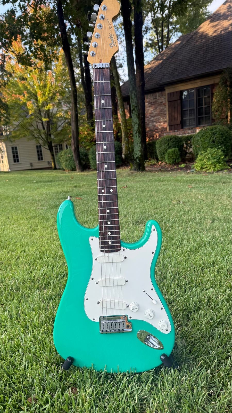 Fender Strat Plus Bahama Green 1988-89 Electric Guitar w/ Rosewood Fretboard