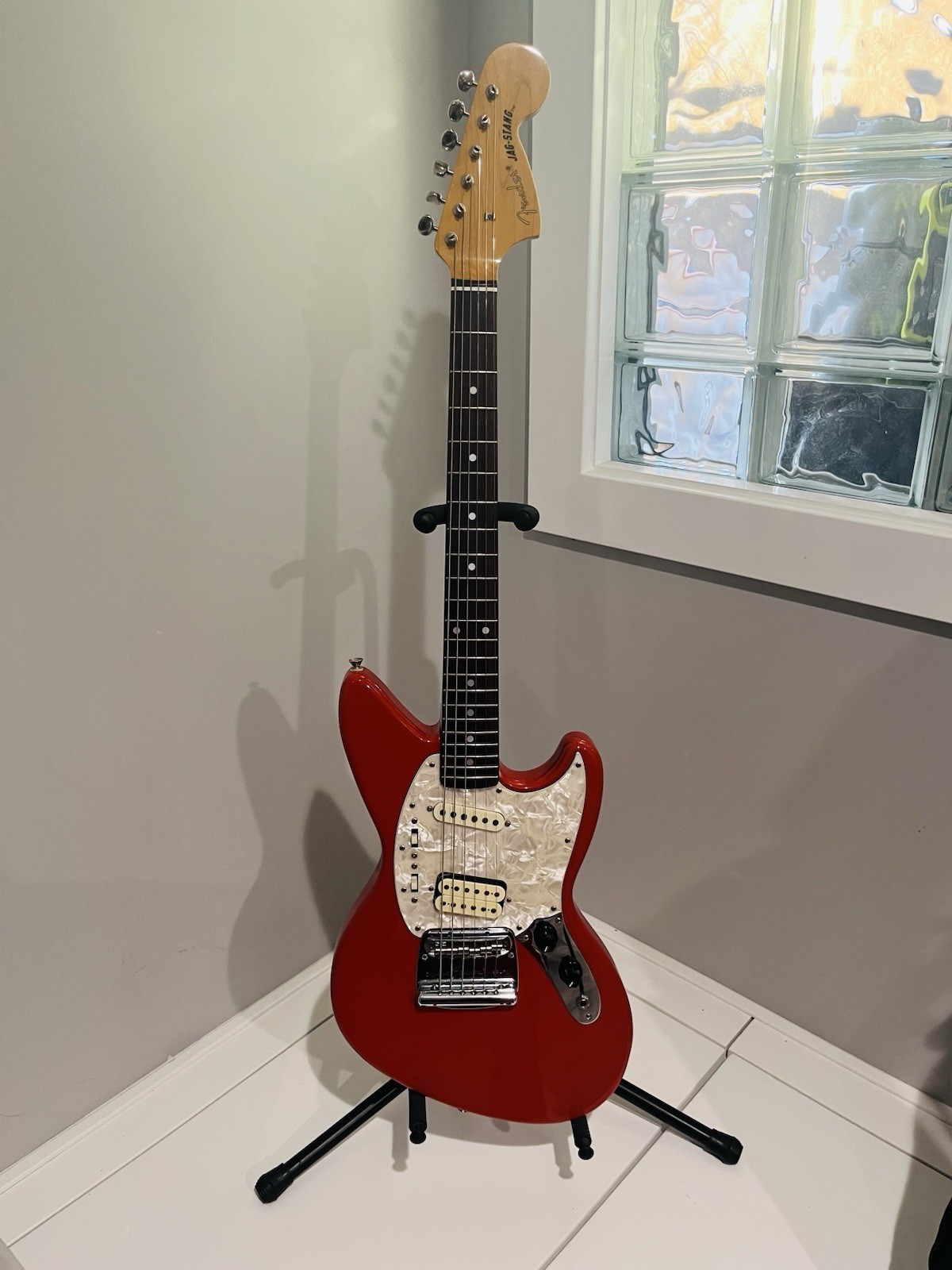 1997 Fender Jag-Stang Kurt Cobain MIJ Vintage Electric Guitar w/ Soft Case